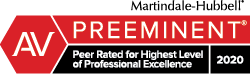 Martindale-Hubbell Preeminent Lawyer Rated: Anna R. Yum